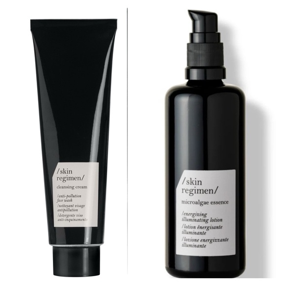 NEW Skin Regimen Microalgae Essence & Cleansing Cream